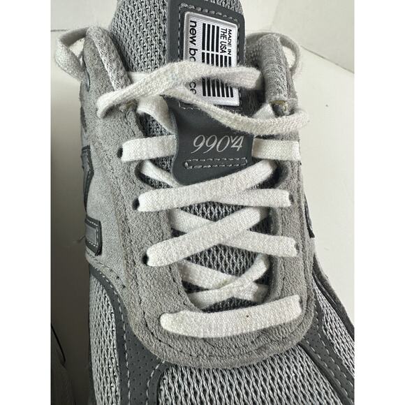 New Balance 990v4 Running Shoes Suede Gray W990GL4 Women's US Size 8.5 2A - Picture 10 of 16